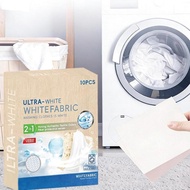 White Dye for Clothes 10 Sheets Natural Coloring Restorer White Dye for Clothes for Cotton Wool Wood