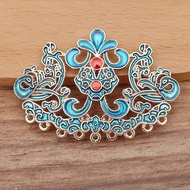 57mmDIY Material Oil Drip Crown Alloy Can Decorative Clothing Hats by Yourself 6.7