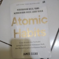 PRELOVED ORIGINAL ATOMIC HABITS BOOK