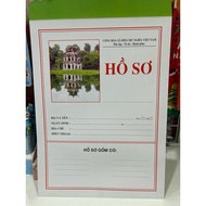 Wholesale of 5 sets of files with internals, job application with sharp printed internals according 