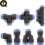 Pneumatic Quick Connector PU Straight-through PV Bend-through PEG PW Reducer Three-vent Pipe Quick P