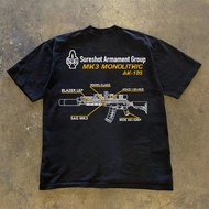 ment Group MK3 MONOLITHIC AK - 105 Pure Cotton Breathable T - shirt