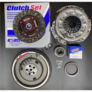 Flywheel Super Touring + Clutch Kit Set + Oil seal Saga Wira Satria Iswara