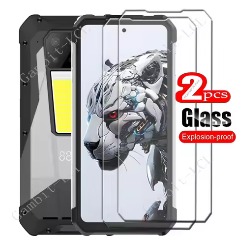 2PCS FOR Unihertz 8849 Tank 3 Pro Tank3Pro 3Pro 2 Tank2 Tempered Glass Protective Cover ON Tank Mini