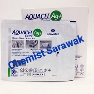AQUACEL Ag+ Extra 10's Dressing - Size 10cm × 10cm