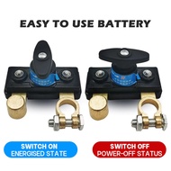 Car Battery Disconnect Isolator 6/12/24V Battery Cut-off Anti-leakage Switch Quick Cut-off Power