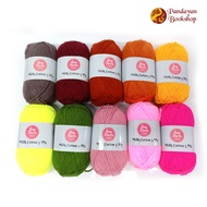 Love Knots Milk Cotton Crochet & Knitting Yarn 5-Ply 50g