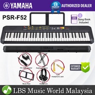 Yamaha PSR-F52 61 Keys Electronic Portable Keyboard with Piano Stand and Headphone (PSRF52 / PSR F52)