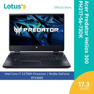 Acer Predator Helios 300 PH317-56-73DK Gaming Laptop (17.3" FHD, i7-12700H, 16GB, 512GB, RTX3060 6GB,W11)