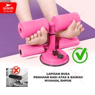 FREE SHIPPING SPEEDS Portable Sit Up Aids Leg Support Double Holder Sit Up Stand Holder Fitness Gym 