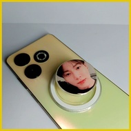 ☫ ✔ ⚽ Clars Resin: Personalized Photo Phone Grip Holder Custom Handmade Gift Pop Socket Magnetic Ma