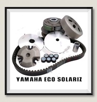 YAMAHA EGO SOLARIZ EGO AVANTIZ FRONT PULLEY REAR PULLEY WITH TIMING BELT COMPLETE SET STD