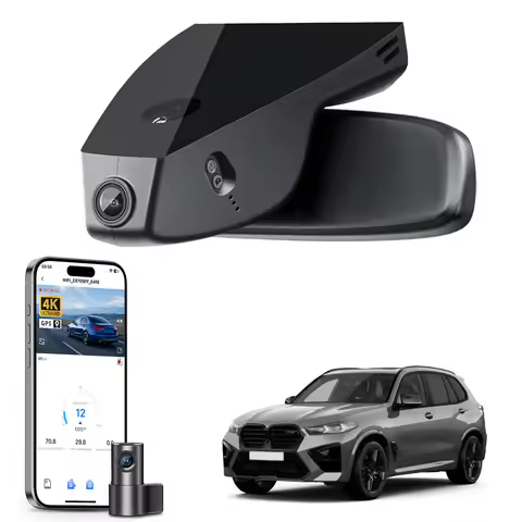Dash Cam For BMW Dedicated 4K Dash Cam For BMW X5 Gen4 G05 F95 Car Camera Recorder 2019-2026 GPS WiF