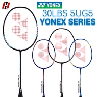 Yonex Racket Astrox Lite 21i & 27i, Voltric Lite 20i & 25i 5UG5 Max 30LBS (FOC Grip）