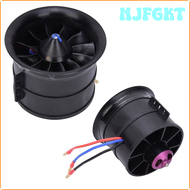 NJFGKT 3S/4S/6S EDF 50Mm 64Mm 70Mm 90Mm 11 12ใบพัดพัดลม RC ใบพัดพร้อมมอเตอร์ไร้แปรงสำหรับโดรนเครื่อง