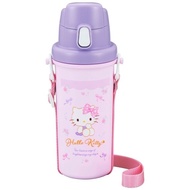 One-Push Straw Bottle Water Bottle 630ml Transparent PSHPO6 Disney Princess