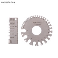 rten  0-36 Round AWG SWG Wire Gauge Thiness Ruler Gauge Diameter Stainless Steel Measurer Tool Weldi