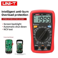 UNI-T UT33C+ Palm Size Multimeter Resistance Measure LCD AC DC 2mF Capacitance NCV Tester Backlight 