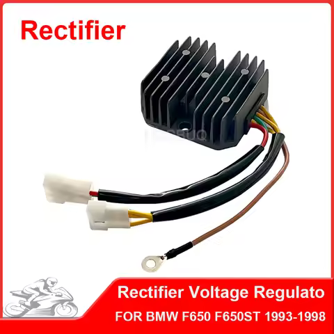 Motorcycle Voltage Rectifier Regulator 12V Aluminium Rectifier For BMW F650GS F650ST Road Funduro Fo