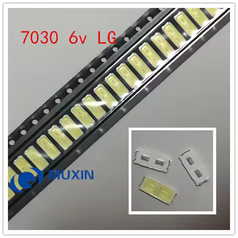 100pcs/Lot L-G7 Innotek LED LED Backlight 1W 7030 6V Cool white TV Application smd 7030 led cold whi