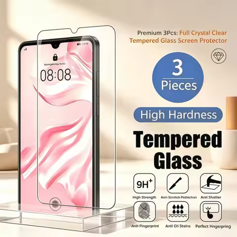 3PCS HD Tempered Glass For Huawei P40 P30 P20 Mate 20 Lite Y10 Y6 P9 P7 P Smart Z 2019 2018 Nova 3 P