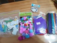 全部幼兒教育DIY 手工材料包$25