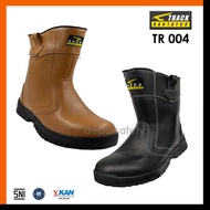 Racktayoo A004 Black Brown Original 100% Safety Track Shoes - Raktayoo Safety Shoes Track