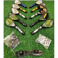 RAPIDO ALLOY SIDE MIRROR/SIDE MIROR SHORT 338 RAPIDO/SIDE MIRROR ALLOY COLOR LC/Y15/Y16/RS150R/FZ150