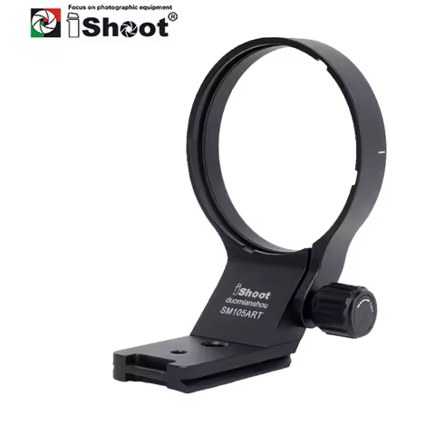 iShoot Lens Collar for Sigma 100-400mm F5-6.3 DG DN OS Sony E-mount Fuji X/E/L-mount Sigma 105mm f/1