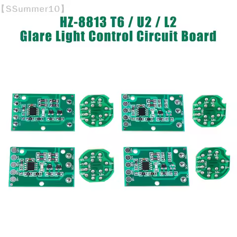 【SSummer10】HZ-8813 Flashlight Driver Board - T6 U2 L2 Glare Light Control Circuit 3/5 Function Gear 