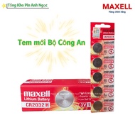 Pin CR2032H Chính Hãng Maxell Lithium 3v - Pin Remote Smartkey Ô tô Xe Máy Đồng Hồ Thiết Bị Các Loại