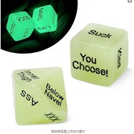 SM Sexy Posture Dice Pearl Dice Big Collection Acrylic Couple Sex Luminous Dice 10aa