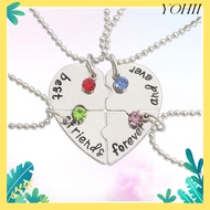 YOHII 4 Bff Fashion Love Necklace Nice Gift Womens Necklace