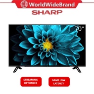 Sharp 4K UHD Android LED Television Television Compatible PS5 70” 4TC70DK1X