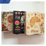 9/Free shipping pizza box8/Colorful Pizza Corrugated1067Thickened12Inch///Free Shipping Kraft Paper 