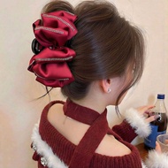 DUBAO | Feather Bubble Large Shark Clip Hair Accessories