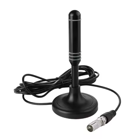 【Digital TV Antenna Signal Receiver Amplifier Coax Cable HDTV Antenna DVB-T DVB-T2 DAB Adapter Indoo