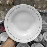 PIRING SANGO 9 INCH/PIRING MAKAN CEKUNG SANGO 9 INCH 1 LUSIN