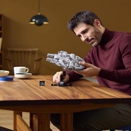 Compatible with Star Wars 75375 Millennium Falcon Starship Boy Building Blocks
