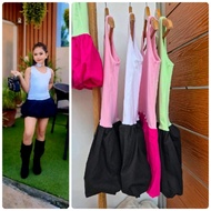 YESHA BUBBLE MINI DRESS/3 SIZE AVAILABLE(SMALL 1-3 Y.O)(MEDIUM 4-8 Y.O)(LARGE 9-12 Y.O)