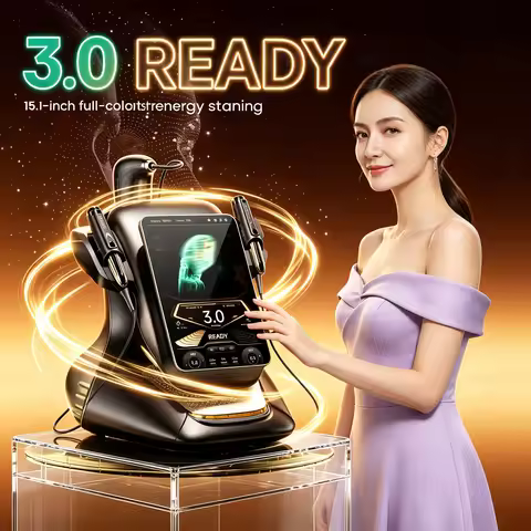 Beauty Salon Equipment 360MAX 25D HiFU 3 In 1 Non Invasive Facial Slimming Anti Aging Body Firming