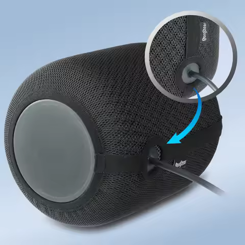 Speaker Dust Cover for Homepod 2 Gen, Mesh Speaker Cloth with Charging Hole, High-Grade Nylon
