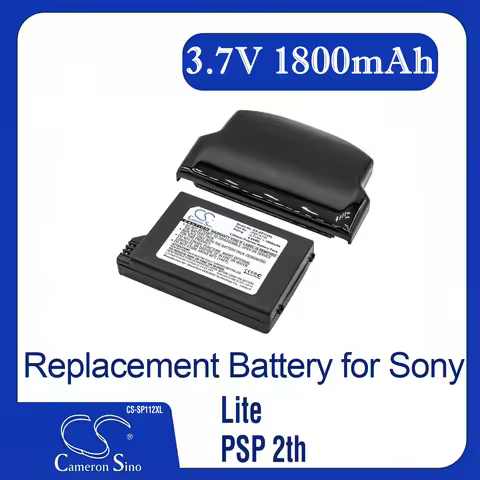 Cameron Sino Replacement Battery for Sony Lite, PSP 2th, PSP-2000, PSP-3000, PSP-3001,, Fits P/N PSP