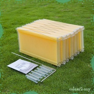 [ColaxiefMY] 7x Apiculture Frame Kit with Extraction Tubes 18x9.6x1.8inch User Friendly