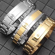 Suitable for Rolex Watch Strap Original Solid Stainless Steel Black Green Water Ghost Daytona Submar