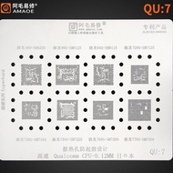 AMAOE Stencil QU:7 QU7 For Qualcomm SM4250 SM6125 SM6115 SM7125 SM7150 SM7225 SM7250 SM7350 CPU Reba