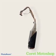 The original ninja 250fi Fs exhaust has a sensor hole