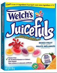 12/12 截單‼️12月到港‼️ 加拿大直送🇨🇦 Welch‘s Juicefuls 混合水果味爆汁軟糖150g🌈超抵價$90🌈