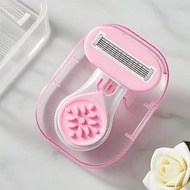 5-Layer Women’s Razor Kit: 1 Handle + 4 Refill Blades, Lubricated, Fits Venus