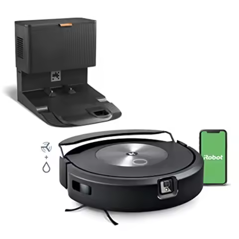 Refurbished Roomba Combo J7+ Paired with Alexa or Google Assistant Robot Vacuum and Mop